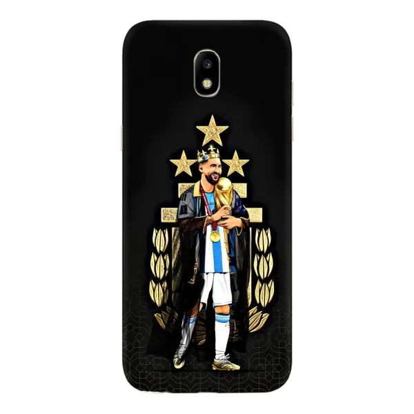 Чехол с рисунком «Месси король» для Samsung Galaxy J5 2017 (J530F EU)