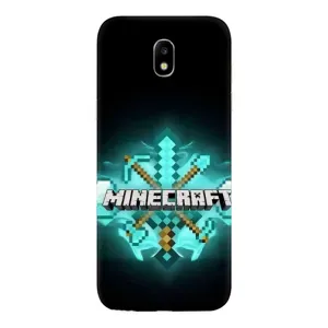 Чехол майнкрафт для Samsung Galaxy J5 2017, (J530F европейская версия) (MineCraft 2)