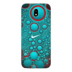 Силіконовый Чохол на Samsung Galaxy J5 2017, (J530F европейская версия) з картинкою НАЙК (Найк зелений)