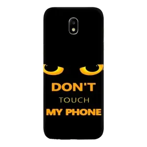 Чохол з Прикольним Принтом на Samsung Galaxy J5 2017, (J530F европейская версия) (Не чіпай мій телефон)