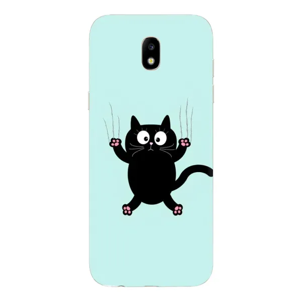 Чехол с рисунком «Падающий кот» для Samsung Galaxy J5 2017 (J530F EU) Чехол с рисунком «Падающий кот» для Samsung Galaxy J5 2017 (J530F EU)