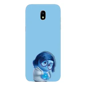 Чехол Головоломка для Samsung Galaxy J5 2017, (J530F европейская версия) - (AlphaPrint) (Печаль)