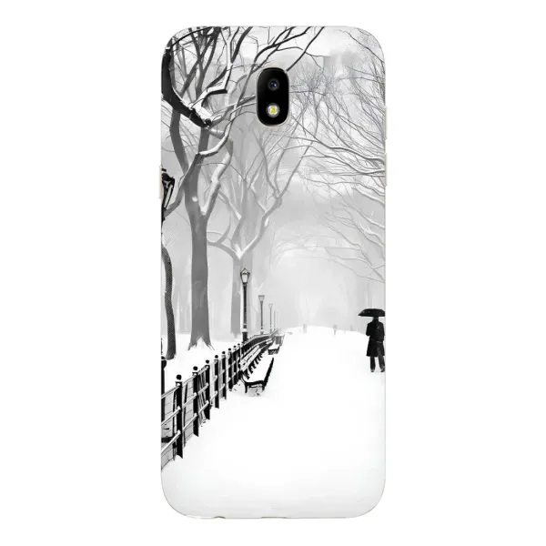 Чехол с рисунком «Снегом замело» для Samsung Galaxy J5 2017 (J530F EU)