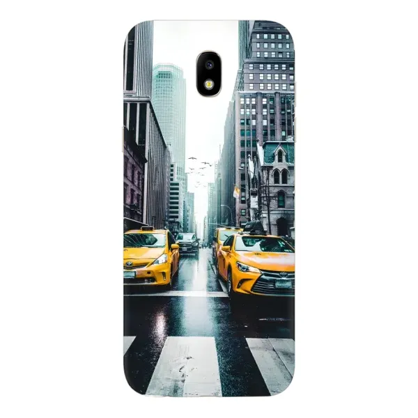 Чехол с рисунком «Такси» для Samsung Galaxy J5 2017 (J530F EU)