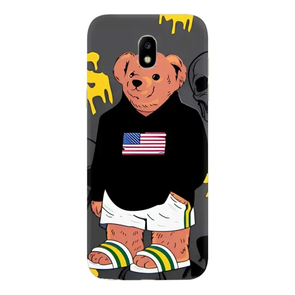 Чехол с рисунком «Teddy USA» для Samsung Galaxy J5 2017 (J530F EU)