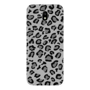 Чехол с леопардовым принтом на Samsung Galaxy J5 2017, (J530F европейская версия) (Темный леопрад)