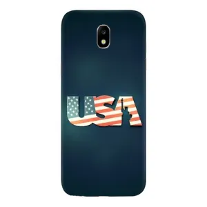 Чехол Флаг USA для Samsung Galaxy J5 2017, (J530F европейская версия) (USA)