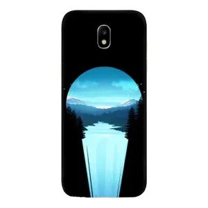 Літній Чохол на Samsung Galaxy J5 2017, (J530F европейская версия) (Синій Водоспад)