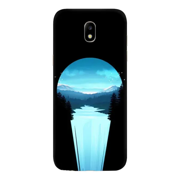 Чехол с рисунком «Синий Водопад» для Samsung Galaxy J5 2017 (J530F EU) Чехол с рисунком «Синий Водопад» для Samsung Galaxy J5 2017 (J530F EU)