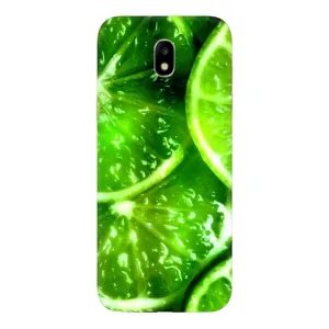 Чехол с изображением вкусной еды для Samsung Galaxy J5 2017, (J530F европейская версия) (Яркий ЛАЙМ)