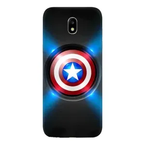 Чохол с Щітом Капітана Америки на Samsung Galaxy J5 2017, (J530F европейская версия) (Яскраий Щит Капітана)
