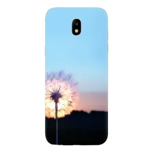 Силіконовий Чохол з кульбабками на Samsung Galaxy J5 2017, (J530F европейская версия) (Захід з кульбабкою)