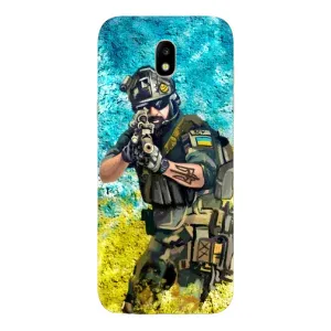 ЗСУ Чехлы (TPU) для Samsung Galaxy J5 2017, (J530F европейская версия) (ЗСУ Воин)