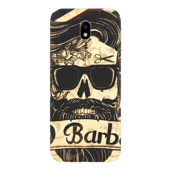 Чехол с рисунком «Барбер шоп» для Samsung Galaxy J7 2017 (J730F EU)