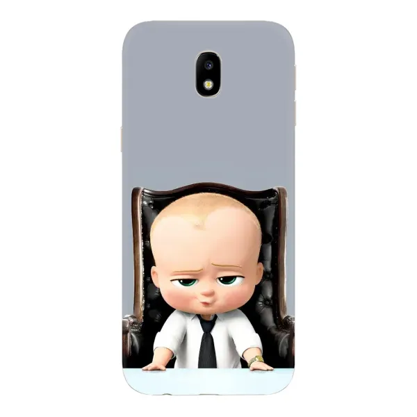 Чехол с рисунком «BOSS» для Samsung Galaxy J7 2017 (J730F EU)