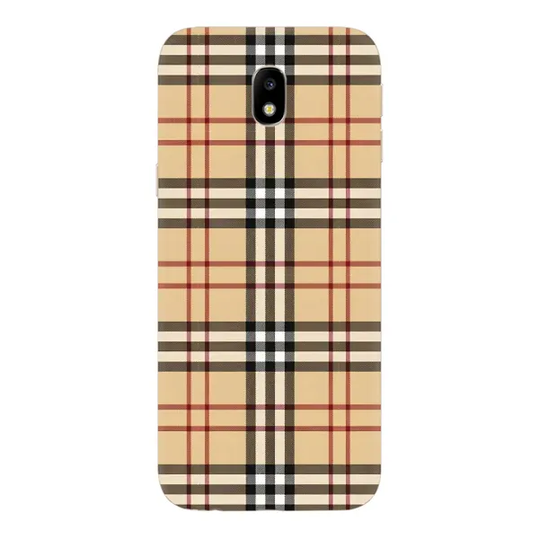 Чехол с рисунком «Burberry стиль» для Samsung Galaxy J7 2017 (J730F EU) Чехол с рисунком «Burberry стиль» для Samsung Galaxy J7 2017 (J730F EU)