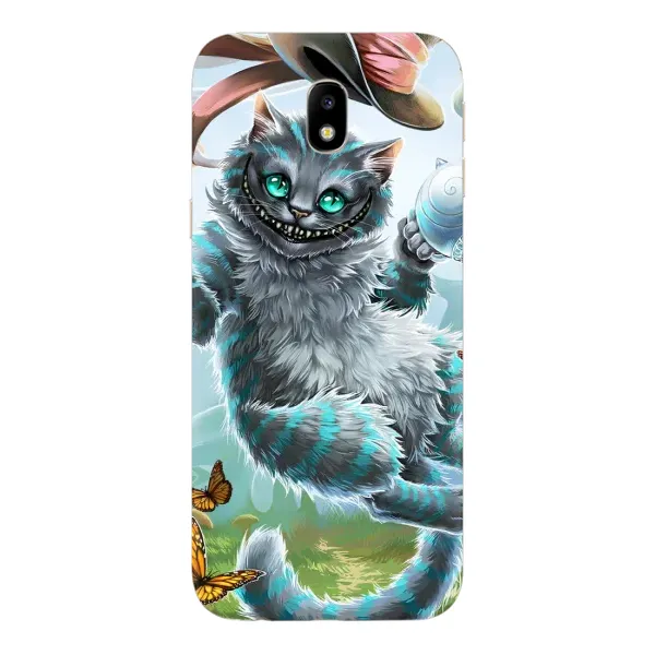 Чехол с рисунком «Чеширский КОТИК» для Samsung Galaxy J7 2017 (J730F EU) Чехол с рисунком «Чеширский КОТИК» для Samsung Galaxy J7 2017 (J730F EU)