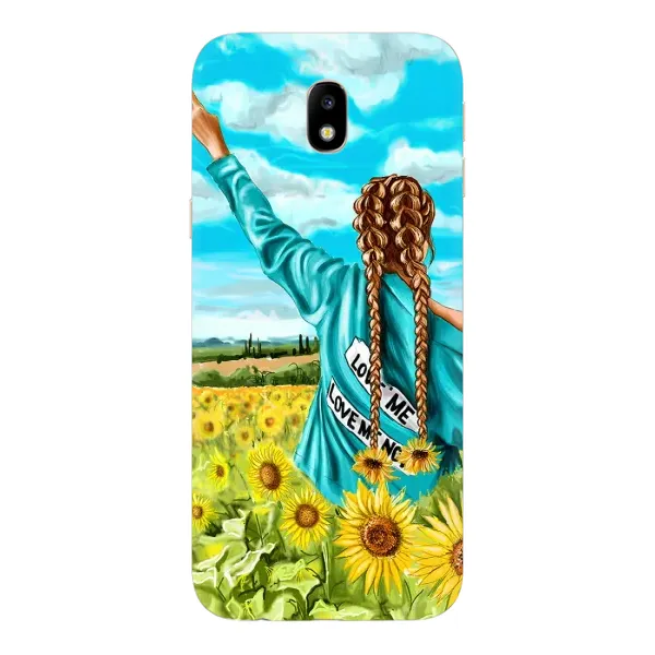 Чехол с рисунком «Девушка на поле» для Samsung Galaxy J7 2017 (J730F EU) Чехол с рисунком «Девушка на поле» для Samsung Galaxy J7 2017 (J730F EU)