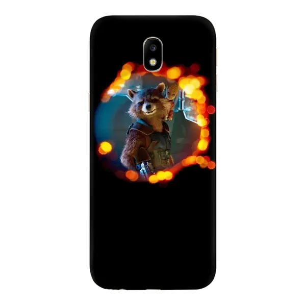 Чехол с рисунком «Енот Ракета» для Samsung Galaxy J7 2017 (J730F EU) Чехол с рисунком «Енот Ракета» для Samsung Galaxy J7 2017 (J730F EU)