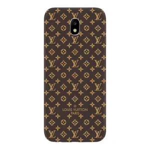 Чехол Стиль Louis Vuitton на Samsung Galaxy J7 2017 (J730F европейская версия) (Фон Луи Виттон)