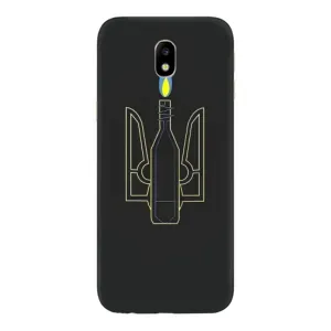 Чехол с картинкой (Патриотический ГЕРБ) на Samsung Galaxy J7 2017 (J730F европейская версия) (Герб - Молотова)