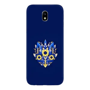 Чехол с картинкой (Патриотический ГЕРБ) на Samsung Galaxy J7 2017 (J730F европейская версия) (герб)