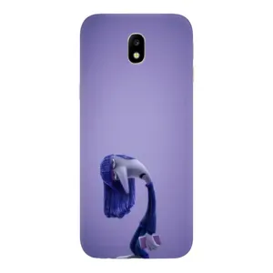 Чехол Головоломка для Samsung Galaxy J7 2017 (J730F европейская версия) - (AlphaPrint) (Хандра)
