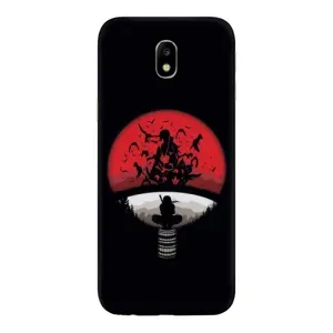 Чохли з принтом Ітачі Учіха на Samsung Galaxy J7 2017 (J730F европейская версия) (Ітачі на чорному)