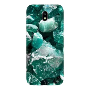 Чехол (Дорого -богато) на Samsung Galaxy J7 2017 (J730F европейская версия) (Изумруд)