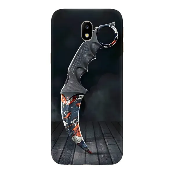 Чехол с рисунком «Кинжал КС ГО» для Samsung Galaxy J7 2017 (J730F EU) Чехол с рисунком «Кинжал КС ГО» для Samsung Galaxy J7 2017 (J730F EU)
