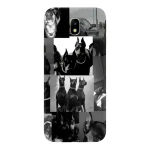 Чохол ДОБЕРМАН для Samsung Galaxy J7 2017 (J730F европейская версия) (Колаж Доберман)