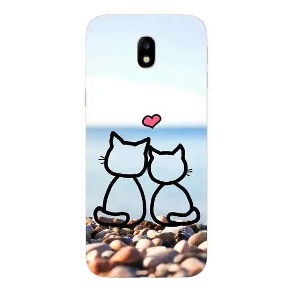Чехол с рисунком «Котейки» для Samsung Galaxy J7 2017 (J730F EU) Чехол с рисунком «Котейки» для Samsung Galaxy J7 2017 (J730F EU)
