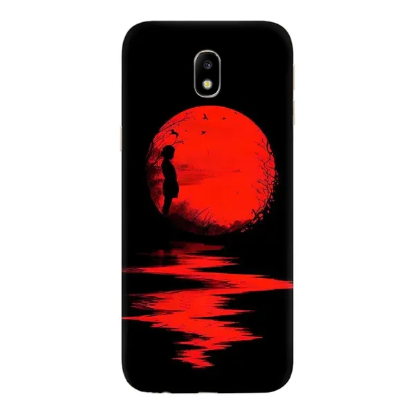 Чехол с рисунком «Красный Закат» для Samsung Galaxy J7 2017 (J730F EU) Чехол с рисунком «Красный Закат» для Samsung Galaxy J7 2017 (J730F EU)