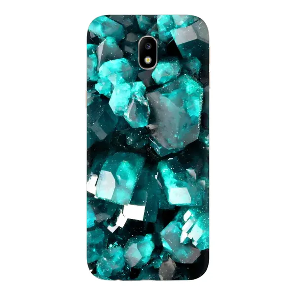 Чехол с рисунком «Кристалы» для Samsung Galaxy J7 2017 (J730F EU)