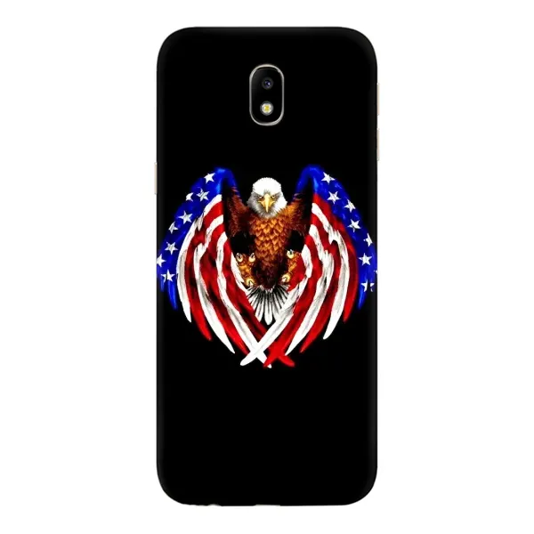 Чехол с рисунком «Крылья США» для Samsung Galaxy J7 2017 (J730F EU)