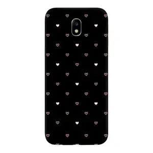 Чехлы с тематикой "Маленькие Сердечки" на Samsung Galaxy J7 2017 (J730F европейская версия) (Маленькие сердечки)