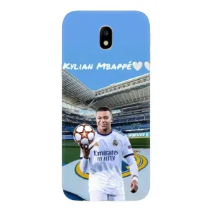 Чохол (TPU) з Футболістом на Samsung Galaxy J7 2017 (J730F европейская версия) (Mbappe Real)