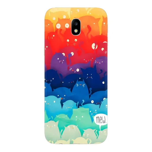 Чехол с рисунком «Mew» для Samsung Galaxy J7 2017 (J730F EU) Чехол с рисунком «Mew» для Samsung Galaxy J7 2017 (J730F EU)