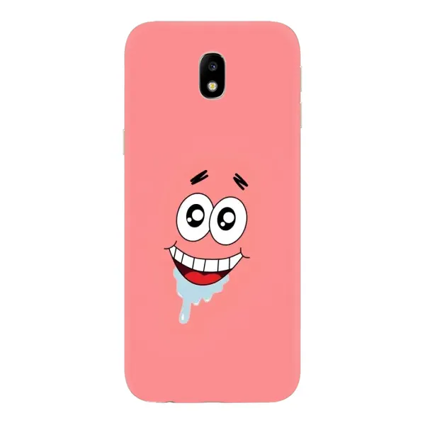 Чехол с рисунком «Мордочка Патрика» для Samsung Galaxy J7 2017 (J730F EU)