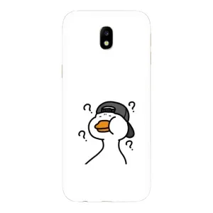Бампер с принтом Мемы для Samsung Galaxy J7 2017 (J730F европейская версия) (Непонимание)