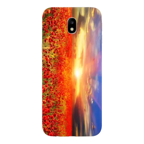 Чехол с рисунком «Поле тюльпанов» для Samsung Galaxy J7 2017 (J730F EU) Чехол с рисунком «Поле тюльпанов» для Samsung Galaxy J7 2017 (J730F EU)