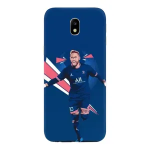 Силиконовый Чехол Samsung Galaxy J7 2017 (J730F европейская версия) (Празднование Неймара)