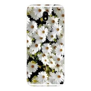 Чехол с ромашками на Samsung Galaxy J7 2017 (J730F европейская версия) (Рамка в ромашках)