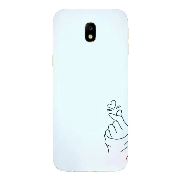 Чехол с рисунком «Сердце на голубом» для Samsung Galaxy J7 2017 (J730F EU) Чехол с рисунком «Сердце на голубом» для Samsung Galaxy J7 2017 (J730F EU)