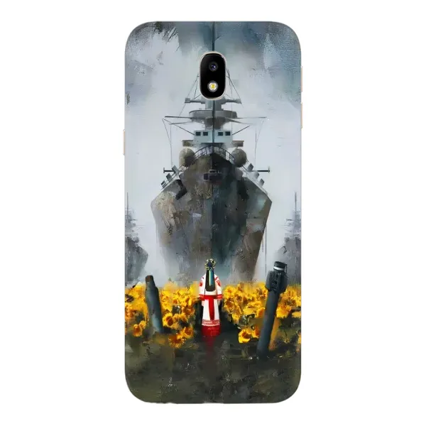 Чехол с рисунком «Смелость» для Samsung Galaxy J7 2017 (J730F EU) Чехол с рисунком «Смелость» для Samsung Galaxy J7 2017 (J730F EU)