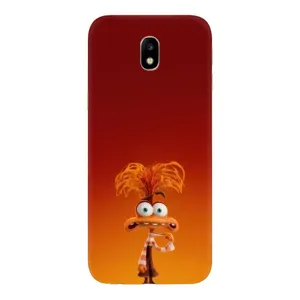 Чехол Головоломка для Samsung Galaxy J7 2017 (J730F европейская версия) - (AlphaPrint) (Тревожность)