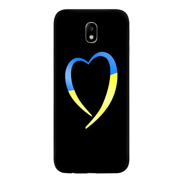 Чехол с рисунком «Украинское сердце» для Samsung Galaxy J7 2017 (J730F EU) Чехол с рисунком «Украинское сердце» для Samsung Galaxy J7 2017 (J730F EU)