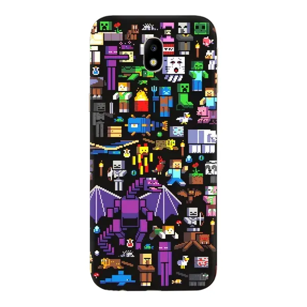 Чехол с рисунком «Все персонажи» для Samsung Galaxy J7 2017 (J730F EU) Чехол с рисунком «Все персонажи» для Samsung Galaxy J7 2017 (J730F EU)