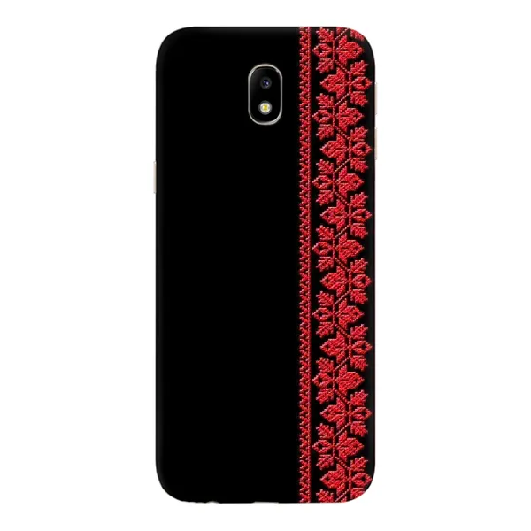 Чехол с рисунком «Вышиванка на черном» для Samsung Galaxy J7 2017 (J730F EU) Чехол с рисунком «Вышиванка на черном» для Samsung Galaxy J7 2017 (J730F EU)