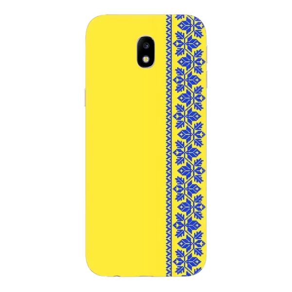 Чехол с рисунком «Вышиванка на желтом» для Samsung Galaxy J7 2017 (J730F EU) Чехол с рисунком «Вышиванка на желтом» для Samsung Galaxy J7 2017 (J730F EU)
